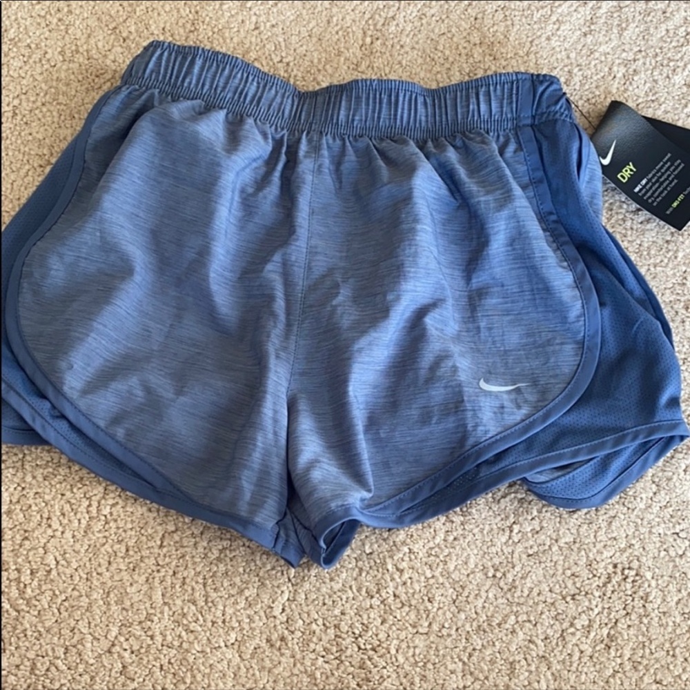 NWT blue nike running shorts